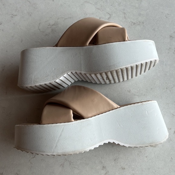 ASOS chunky platform sandals size 7 - Picture 10 of 12